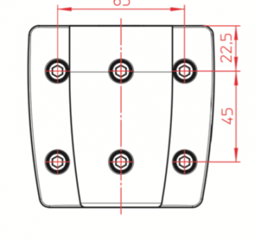 Wandhalterung für Uniled 2